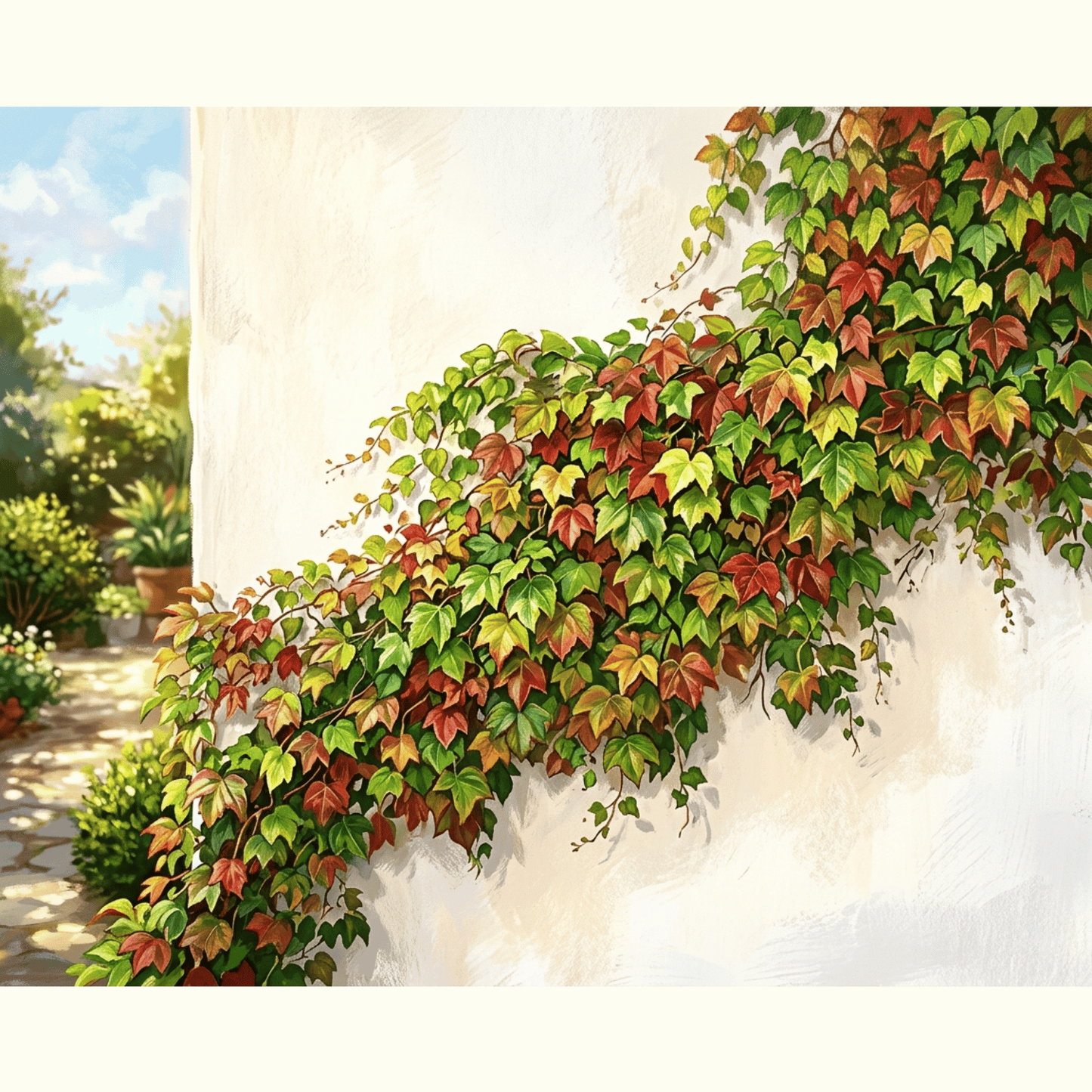 Botanical Ivy Wall PicturaNumbers