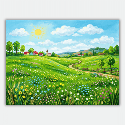 Bright Spring Field
