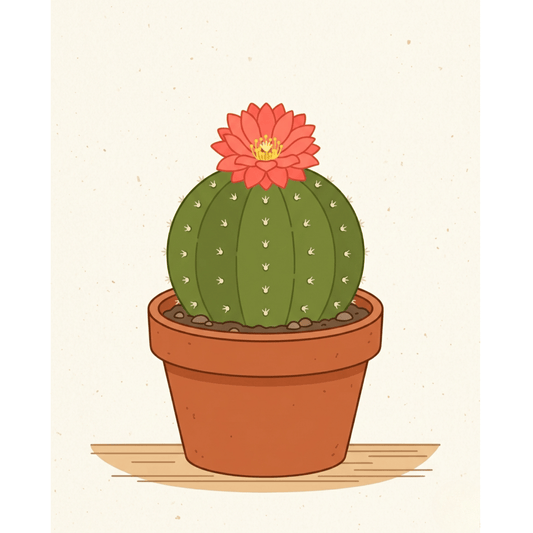 Cactus Bloom PicturaNumbers