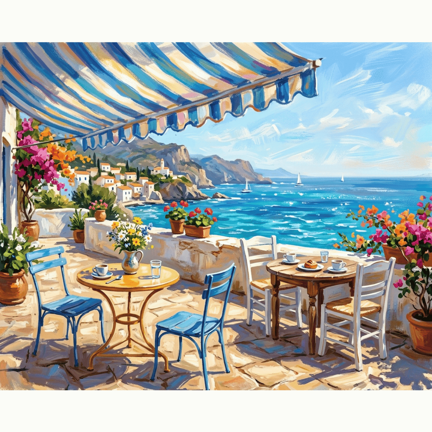 Cafe Oceanside PicturaNumbers