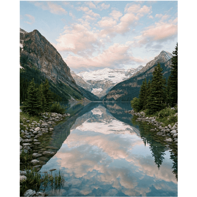 Calm Lake Reflection