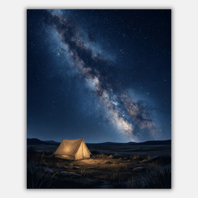 Campfire Stargazer