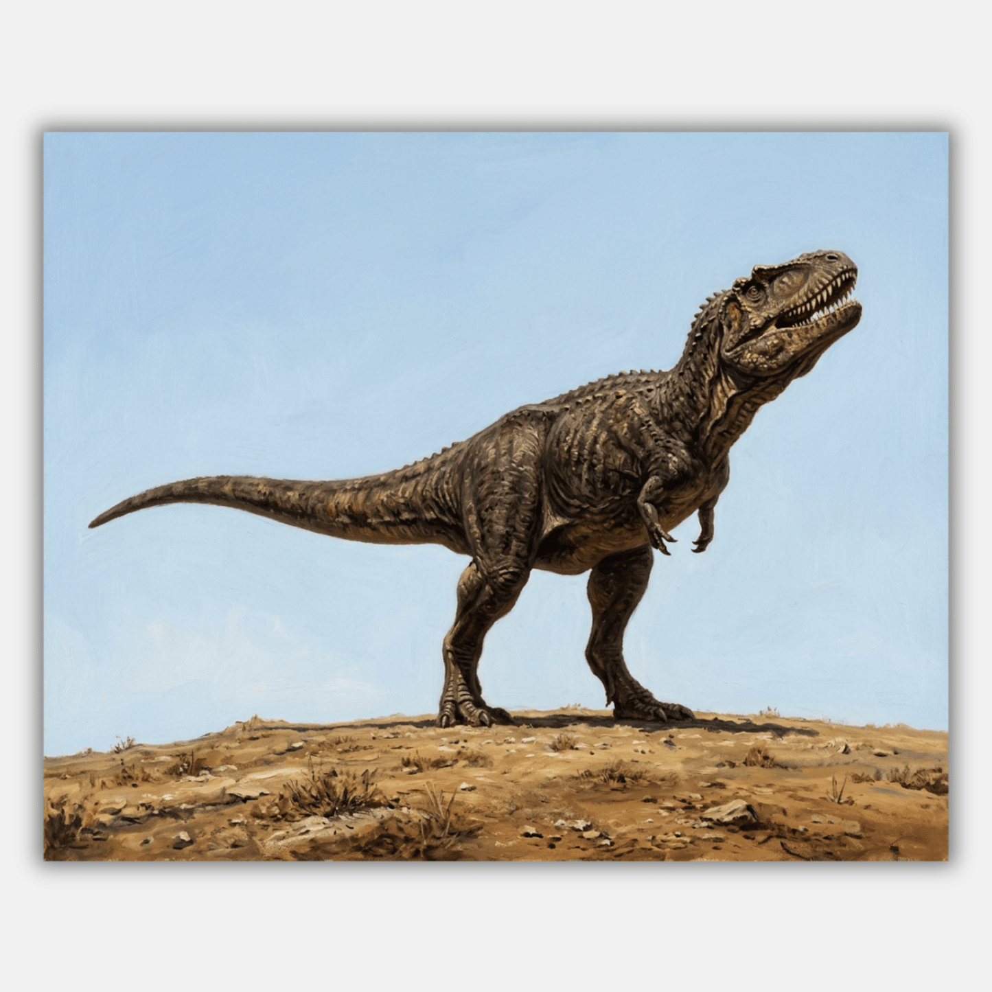 Carcharodontosaurus Hilltop PicturaNumbers