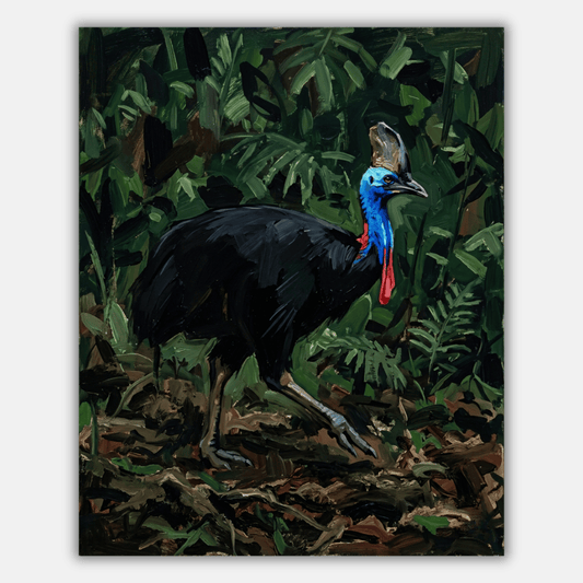 Cassowary Rainforest PicturaNumbers