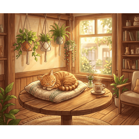 Cat Nap PicturaNumbers