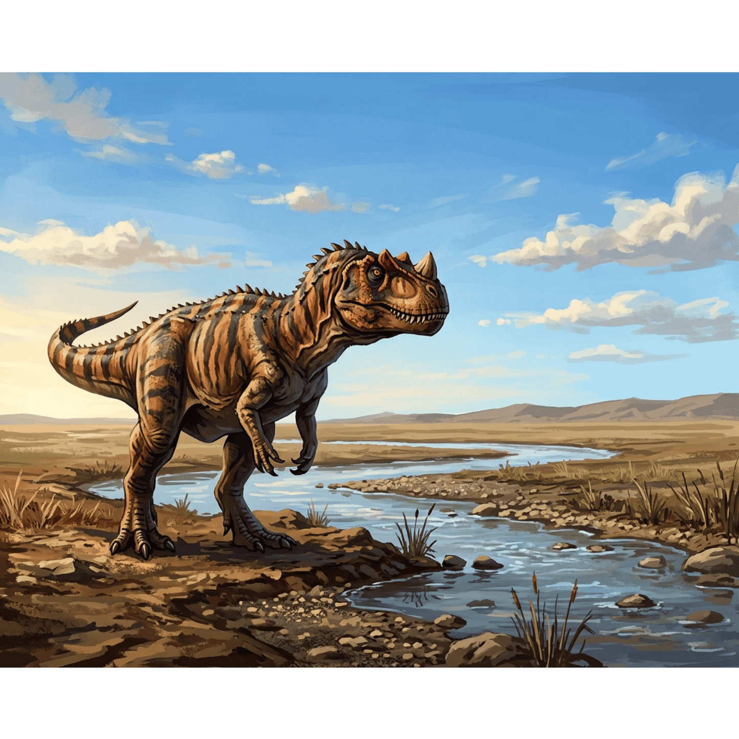 Ceratosaurus River Walk PicturaNumbers