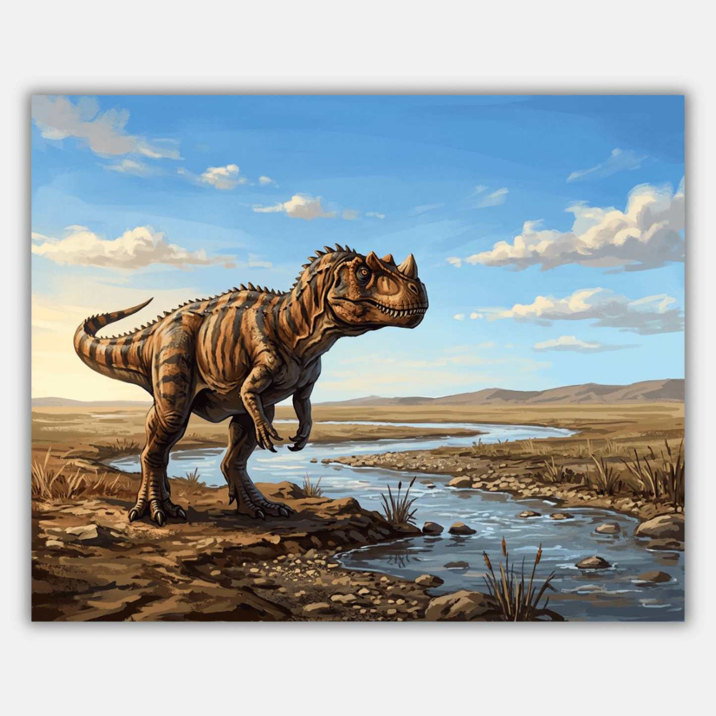 Ceratosaurus River Walk PicturaNumbers