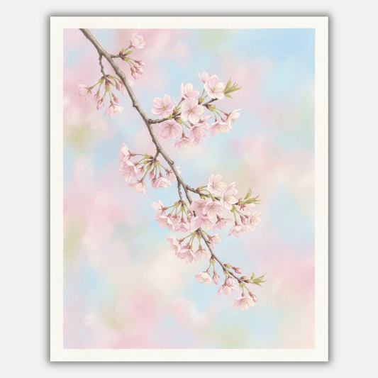 Cherry Blossom Branch PicturaNumbers