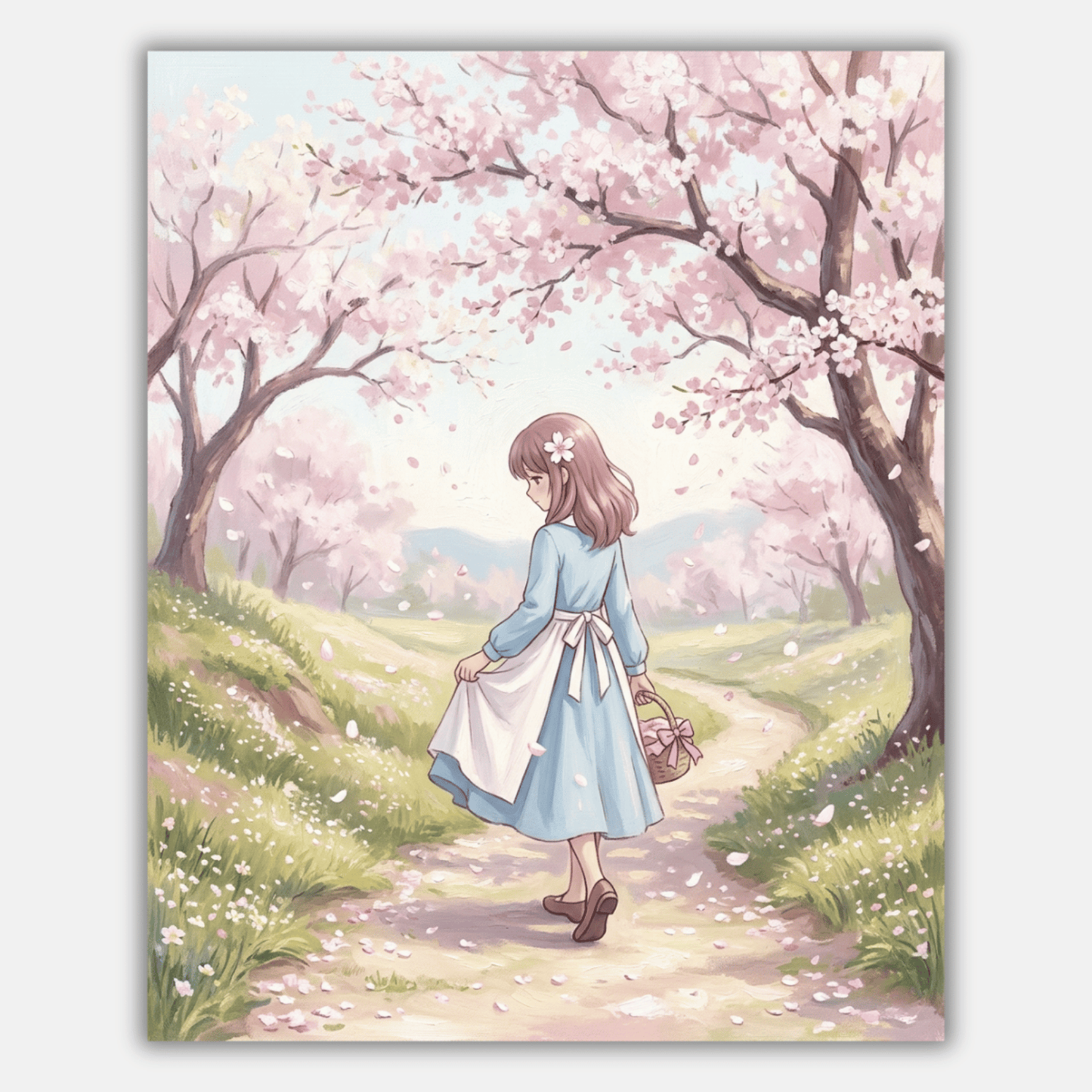 Cherry Blossom Stroll PicturaNumbers