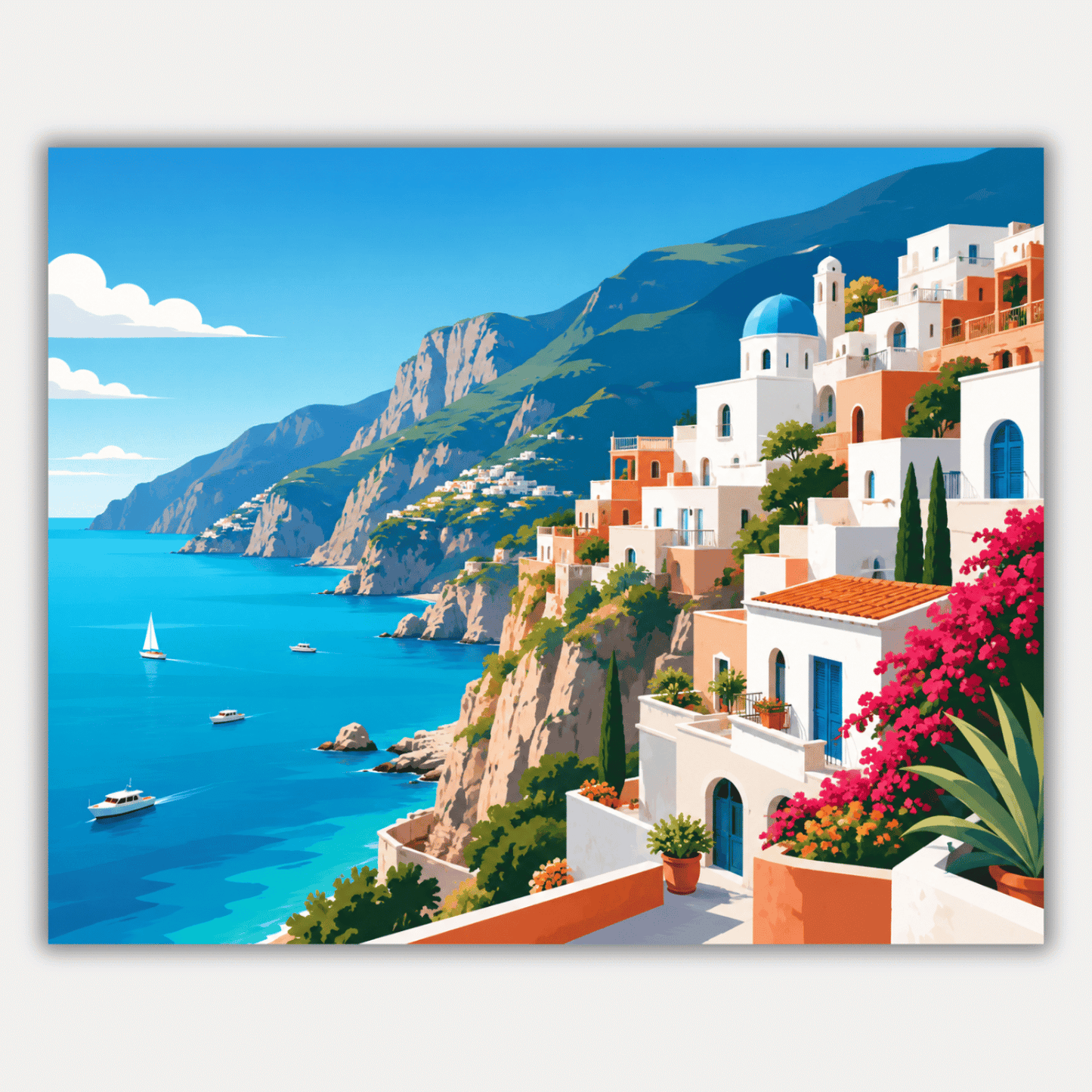 Coastal Charm PicturaNumbers