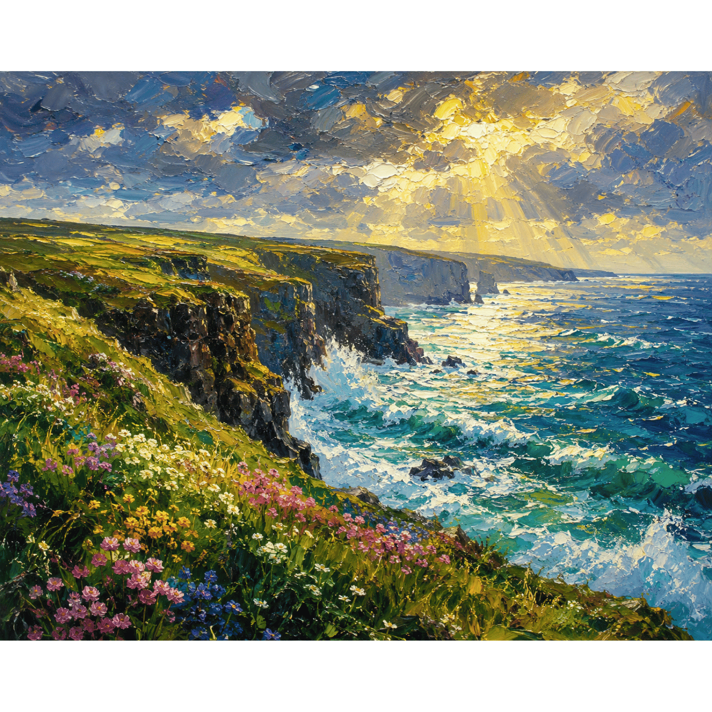 Coastal Radiance PicturaNumbers