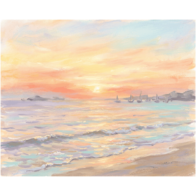 Coastal Sunrise Glow