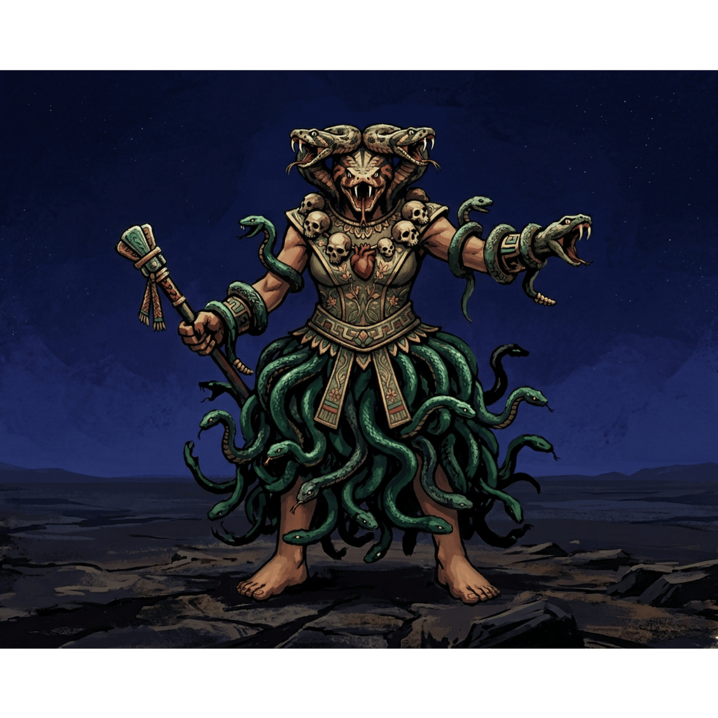 Coatlicue Mother PicturaNumbers