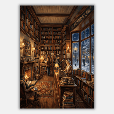 Cosy Bookshop Winter