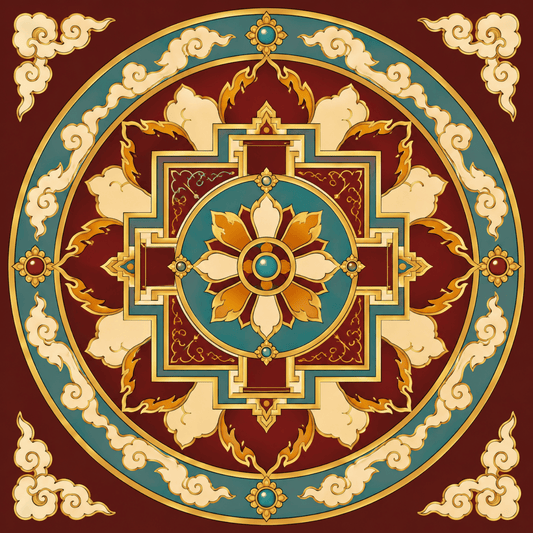 Crimson Temple PicturaNumbers