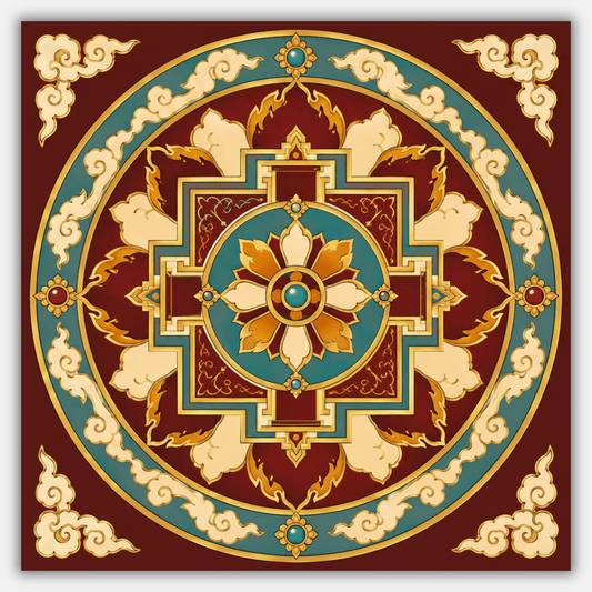 Crimson Temple PicturaNumbers