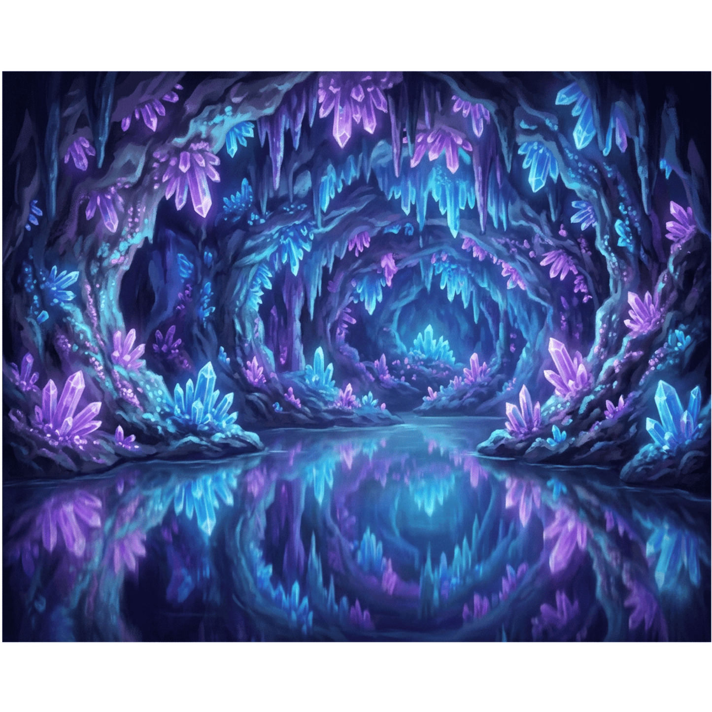 Crystal Cavern Glow PicturaNumbers