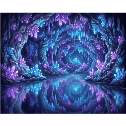 Crystal Cavern Glow PicturaNumbers