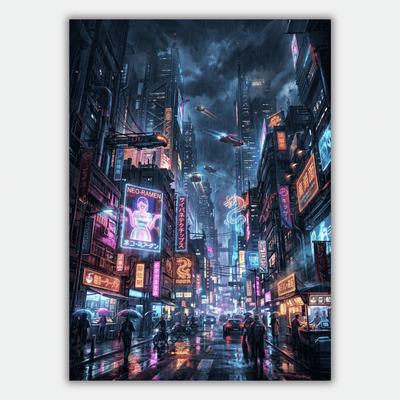 Cyberpunk Neon City