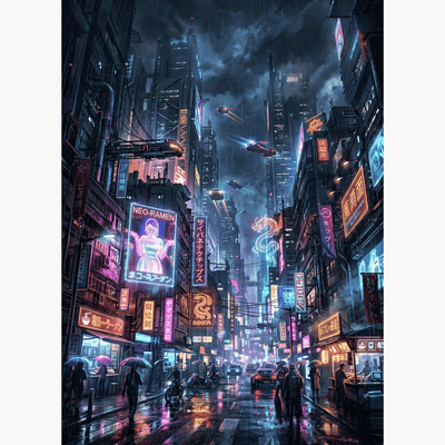 Cyberpunk Neon City