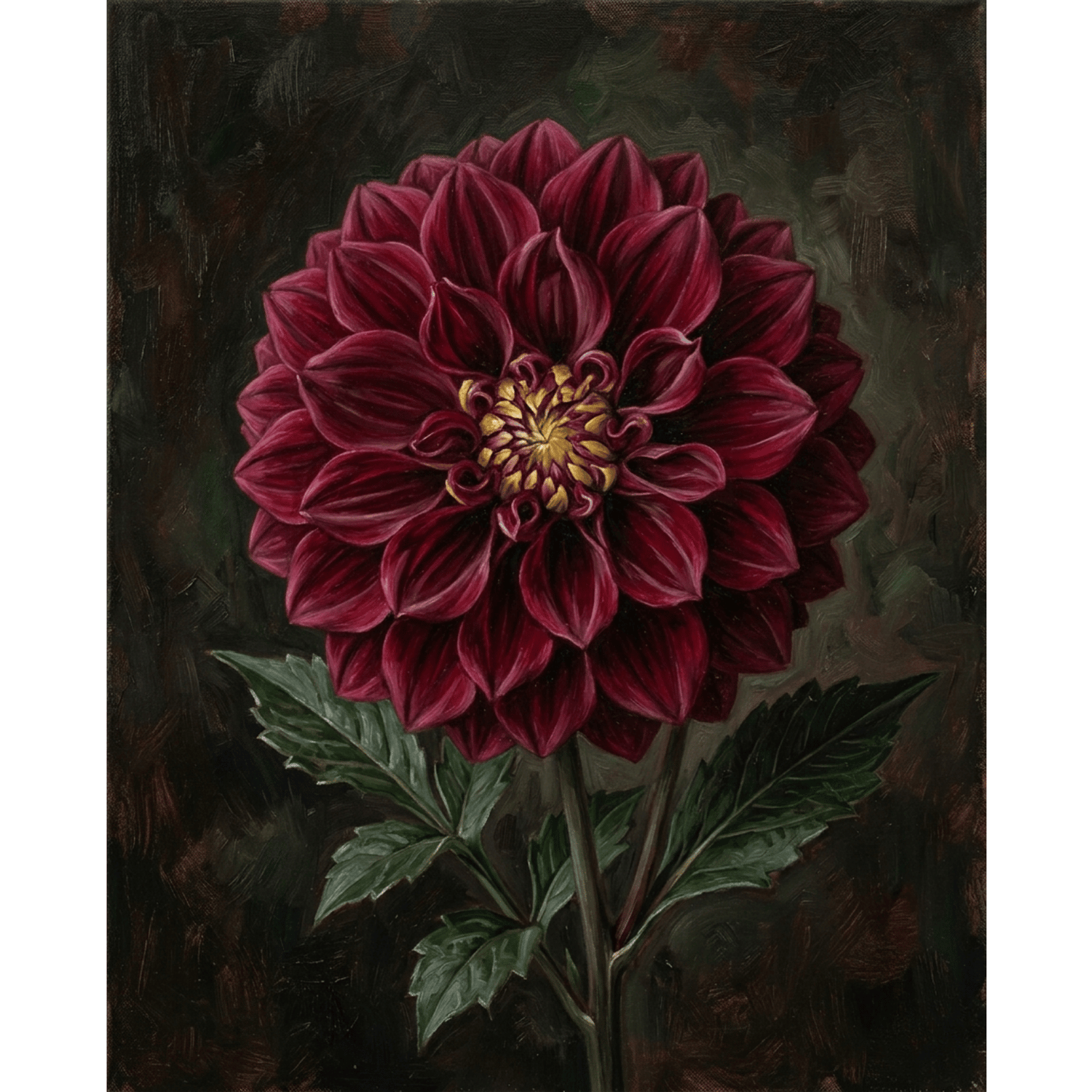 Dahlia Burst PicturaNumbers