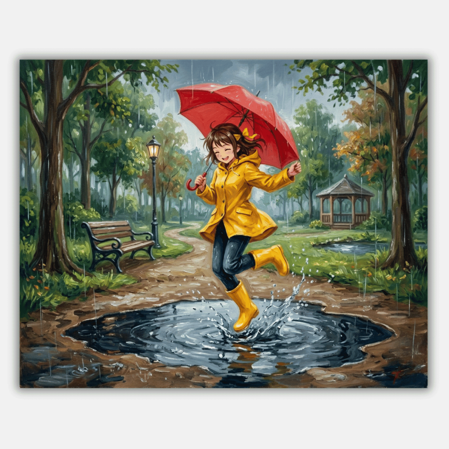 Dancing In The Rain PicturaNumbers