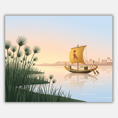 Dawn On The Sacred Water