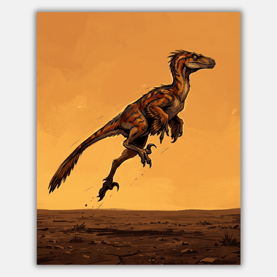 Deinonychus Mid Leap