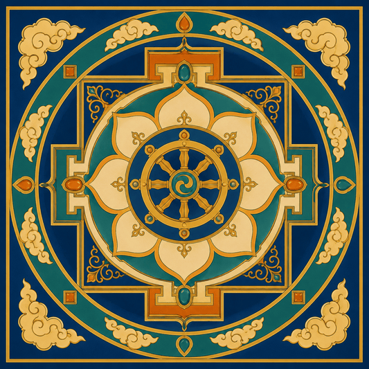 Dharma Wheel PicturaNumbers