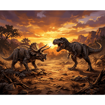 Dino Face Off