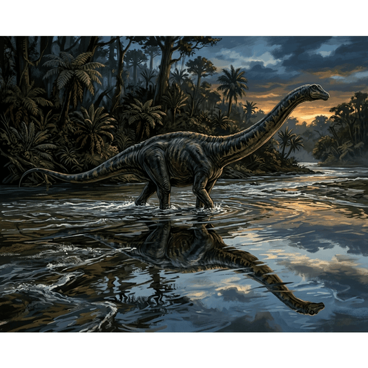 Diplodous River Crossing PicturaNumbers