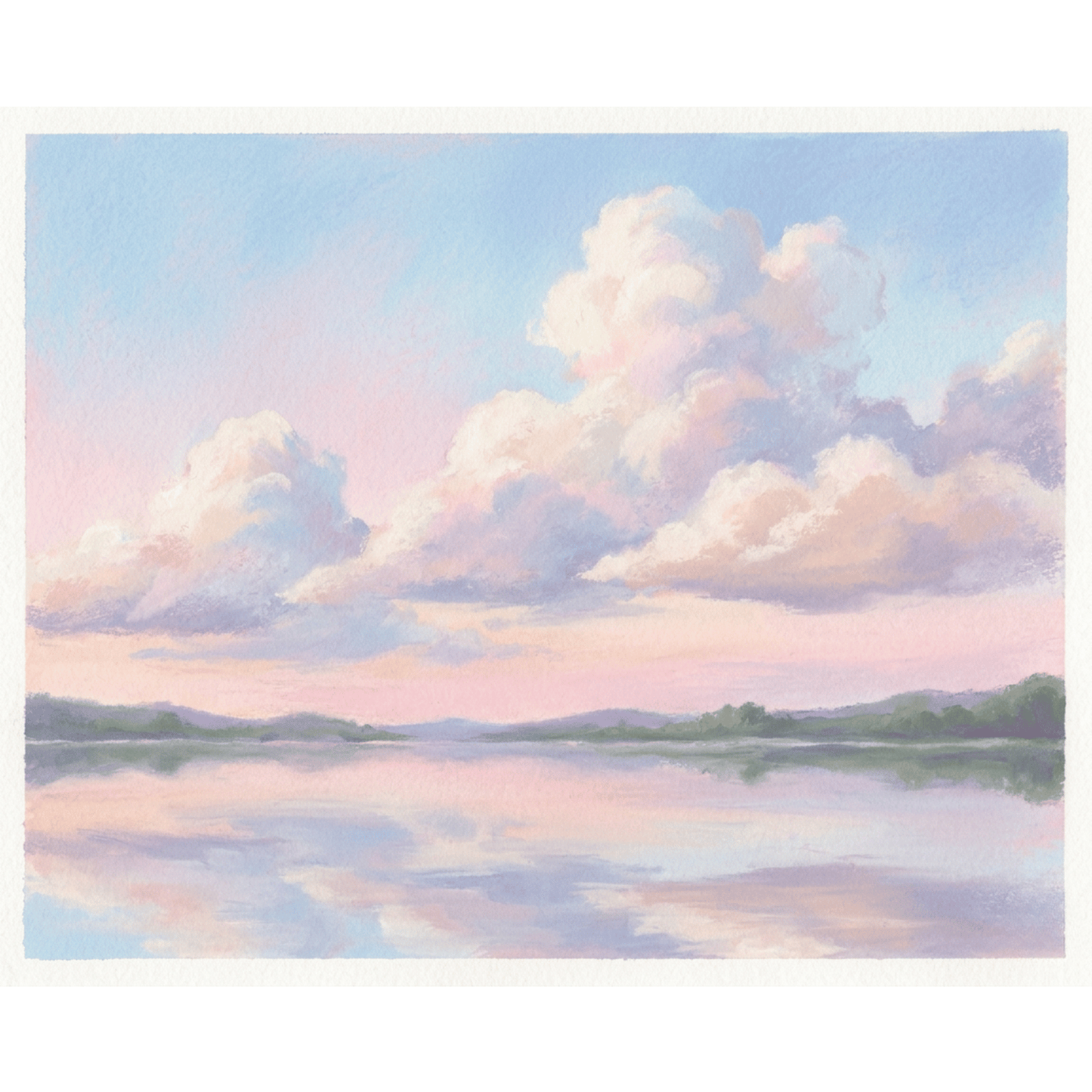 Dreamy Cloudscape PicturaNumbers