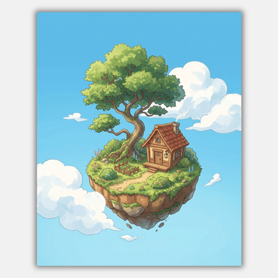 Dreamy Floating Island Home