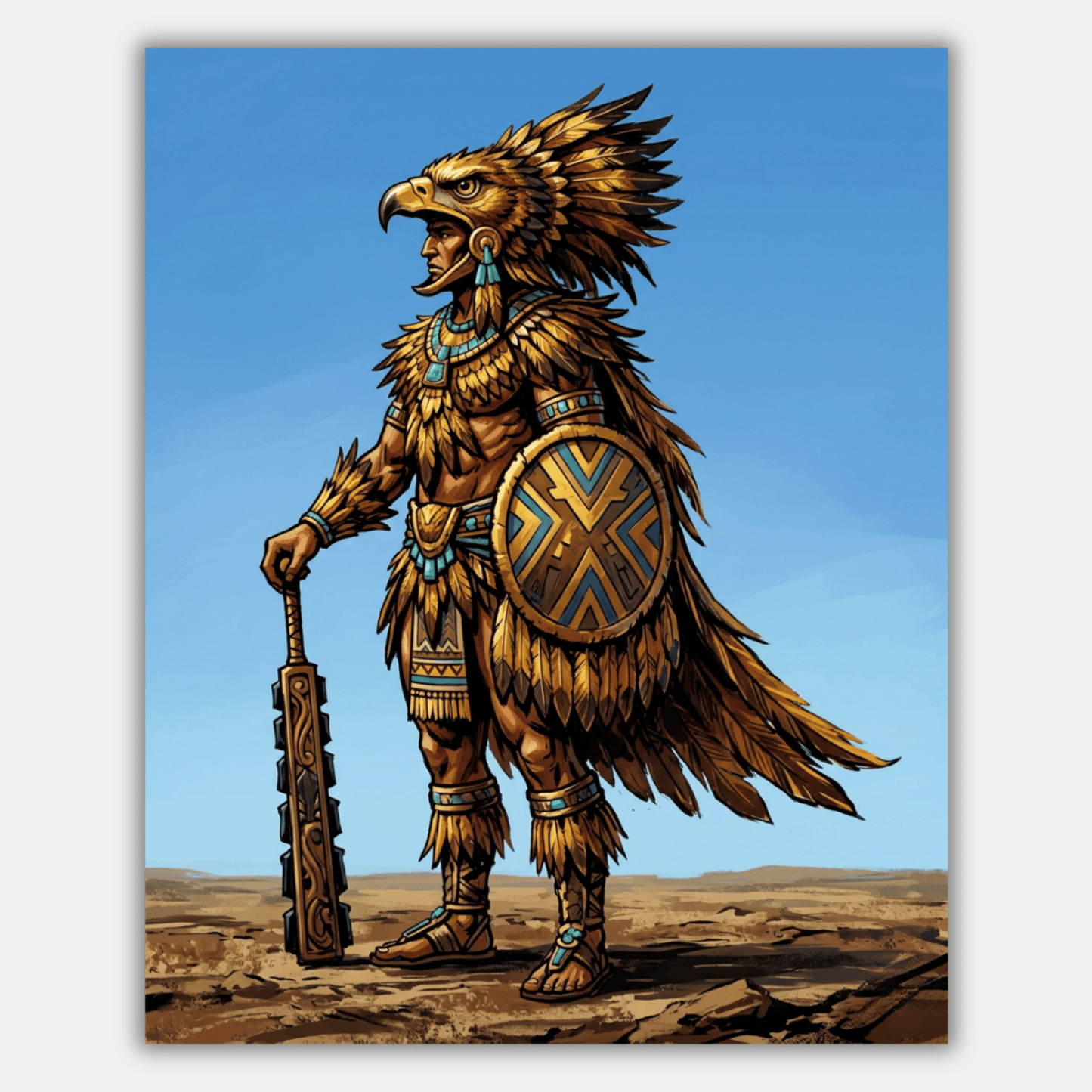 Eagle Warrior PicturaNumbers