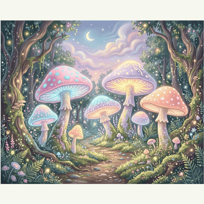 Enchanted Mushroom Field