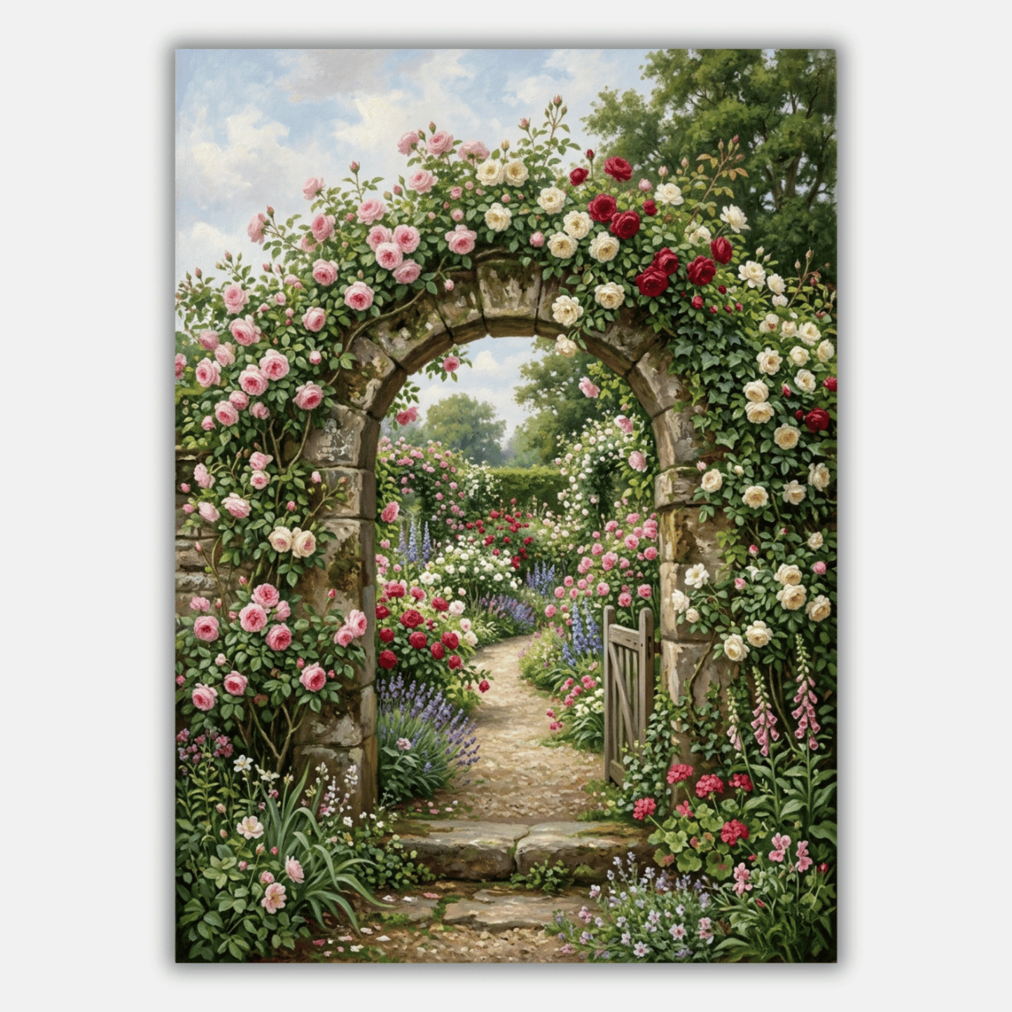 English Rose Garden PicturaNumbers
