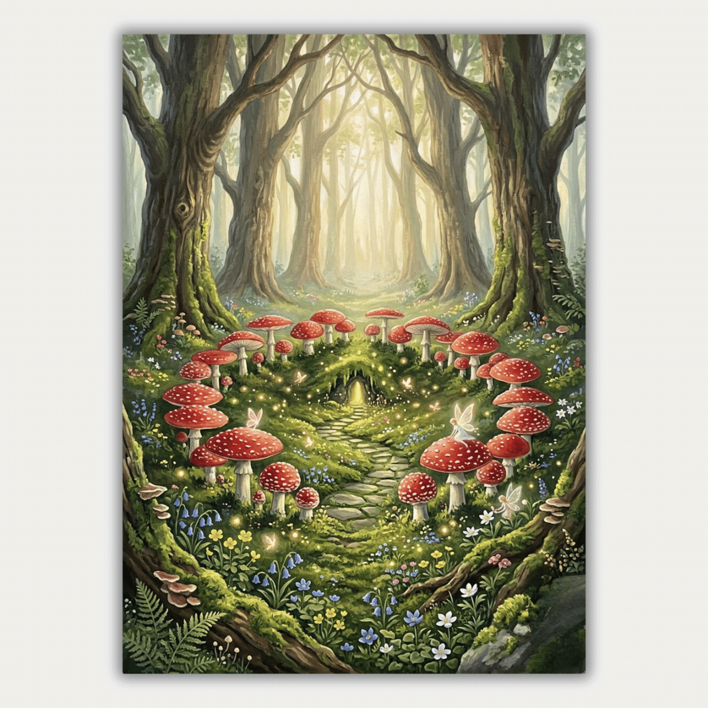 Fairy Ring Mushroom Forest PicturaNumbers