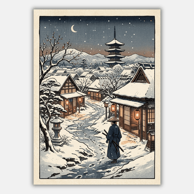 Feudal Japanese Samurai Village