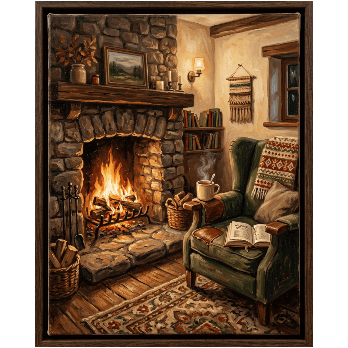 Fireplace Nook PicturaNumbers