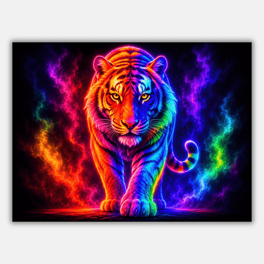 Flame Tiger PicturaNumbers
