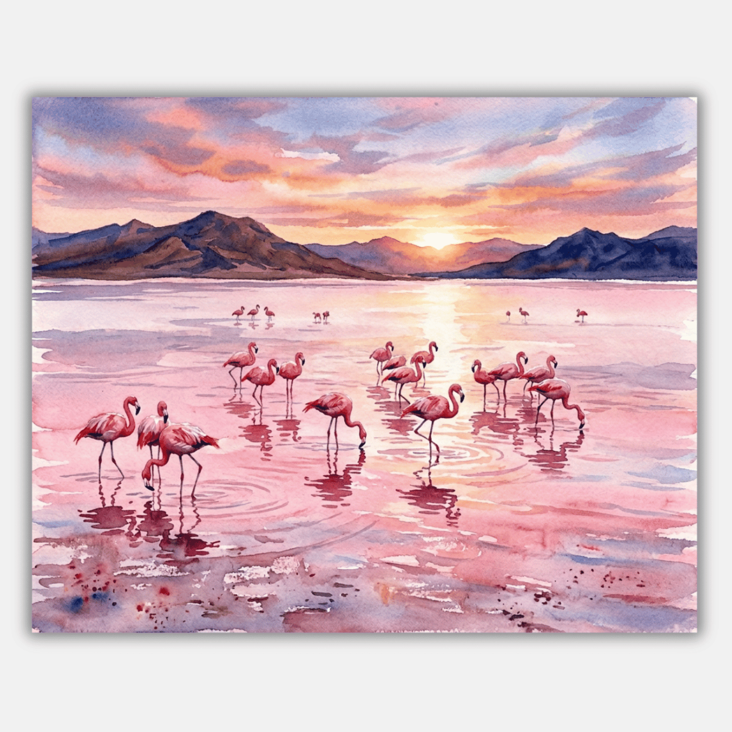 Flamingo Lake PicturaNumbers