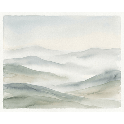 Foggy Hills Morning