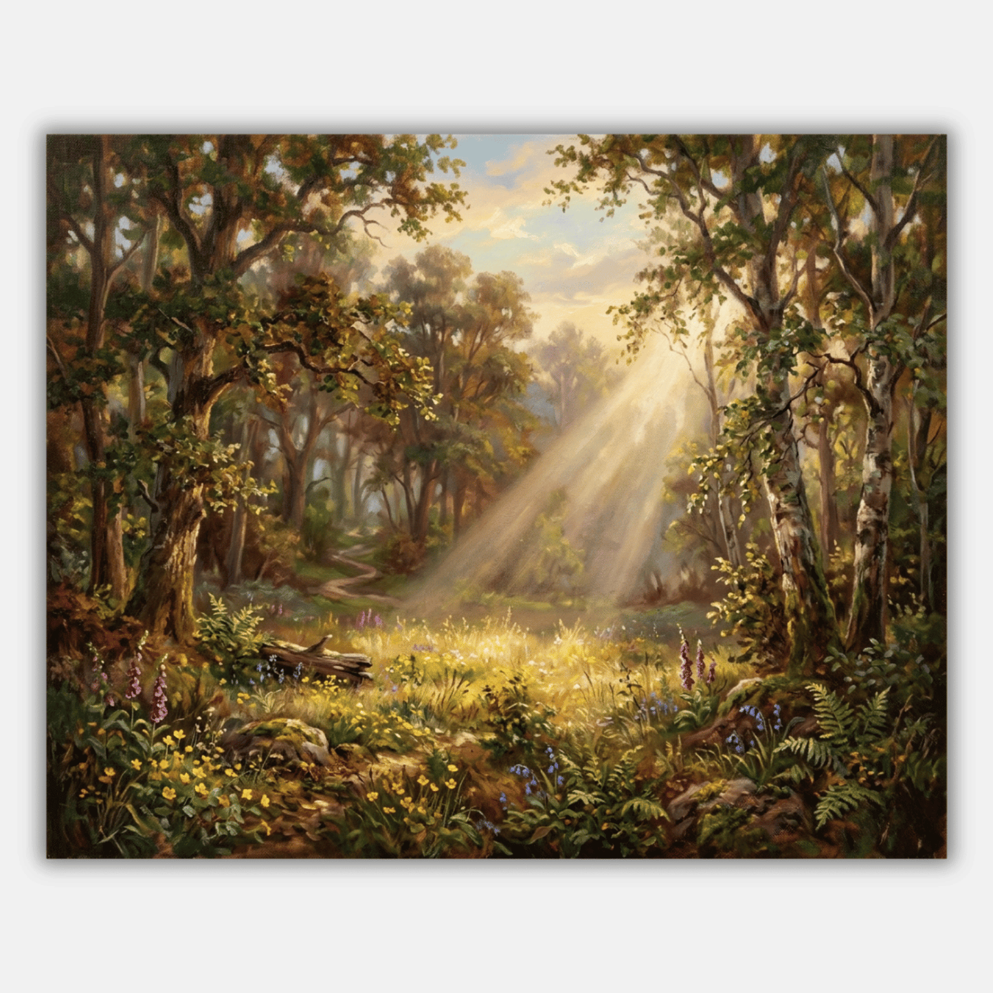 Forest Clearing Light PicturaNumbers