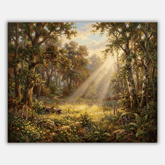 Forest Clearing Light PicturaNumbers