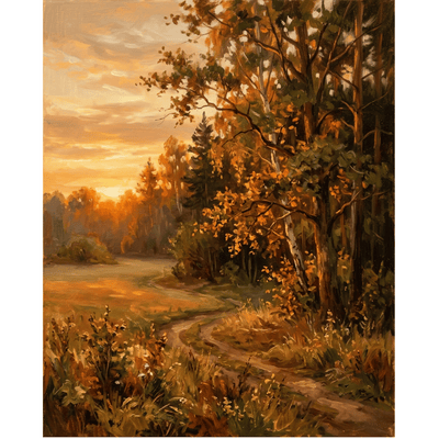 Forest Edge Sunset