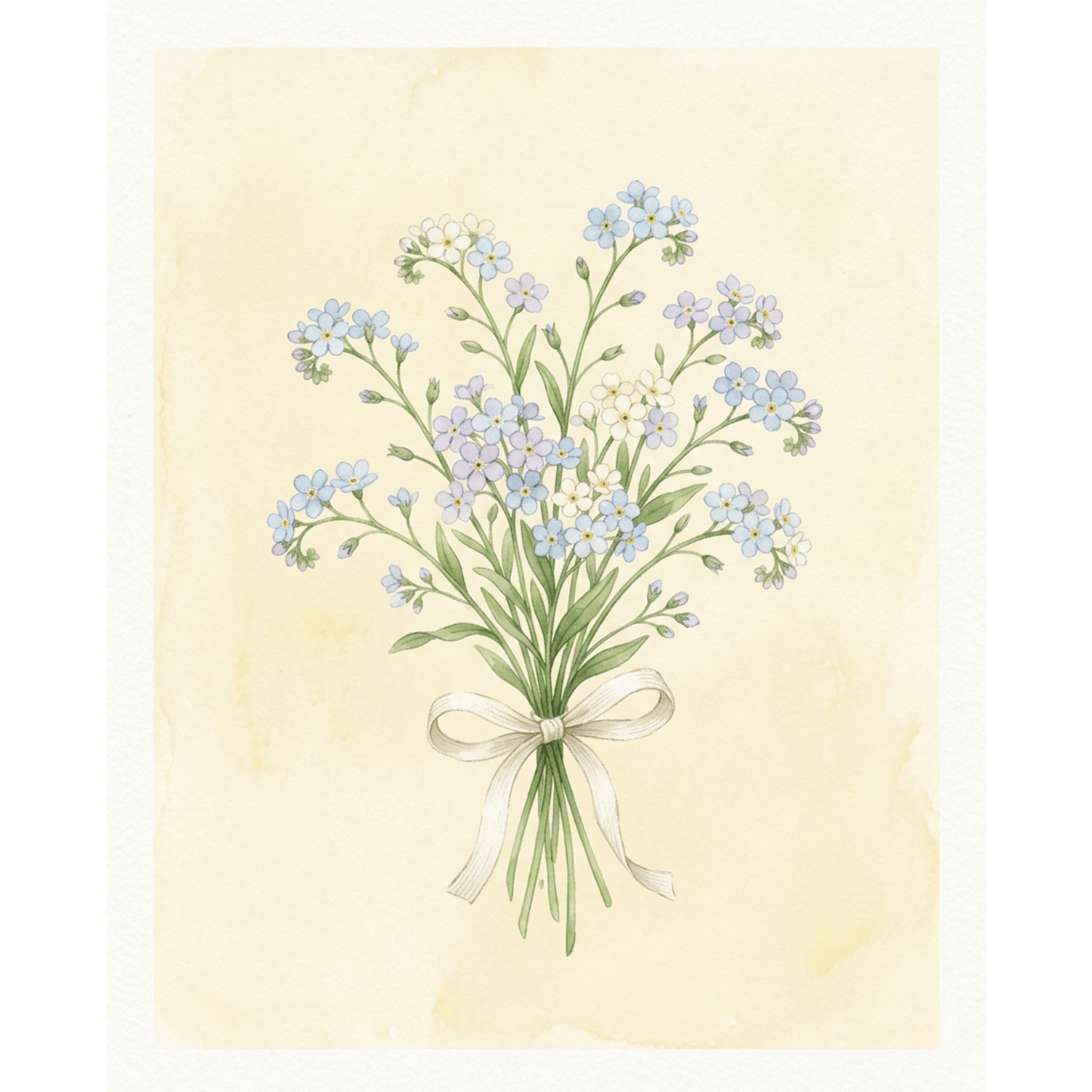 Forget Me Not PicturaNumbers