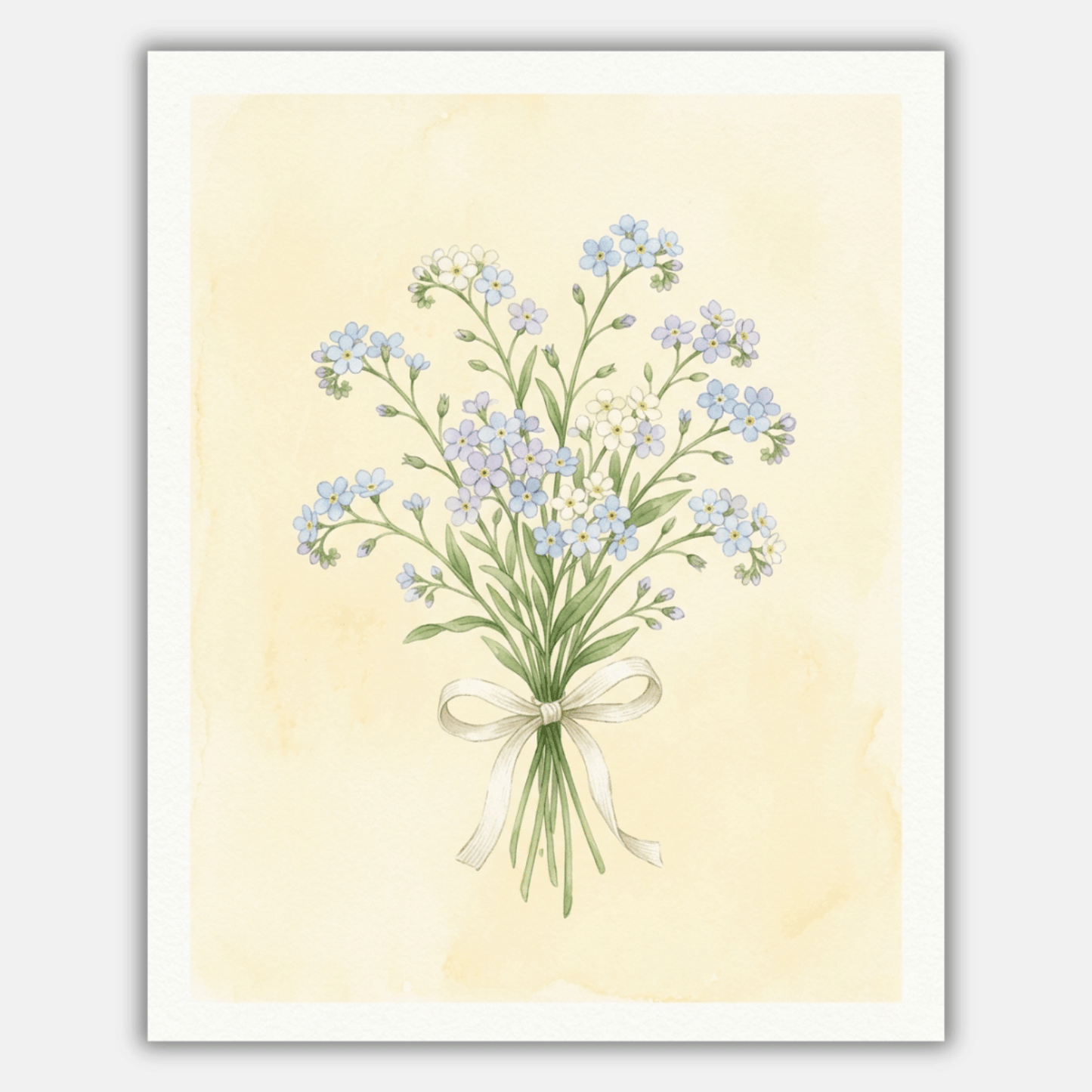 Forget Me Not PicturaNumbers