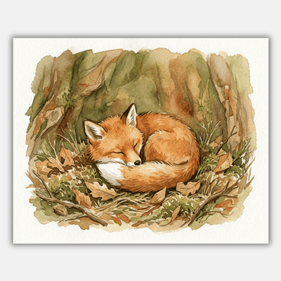 Fox Curled Tail