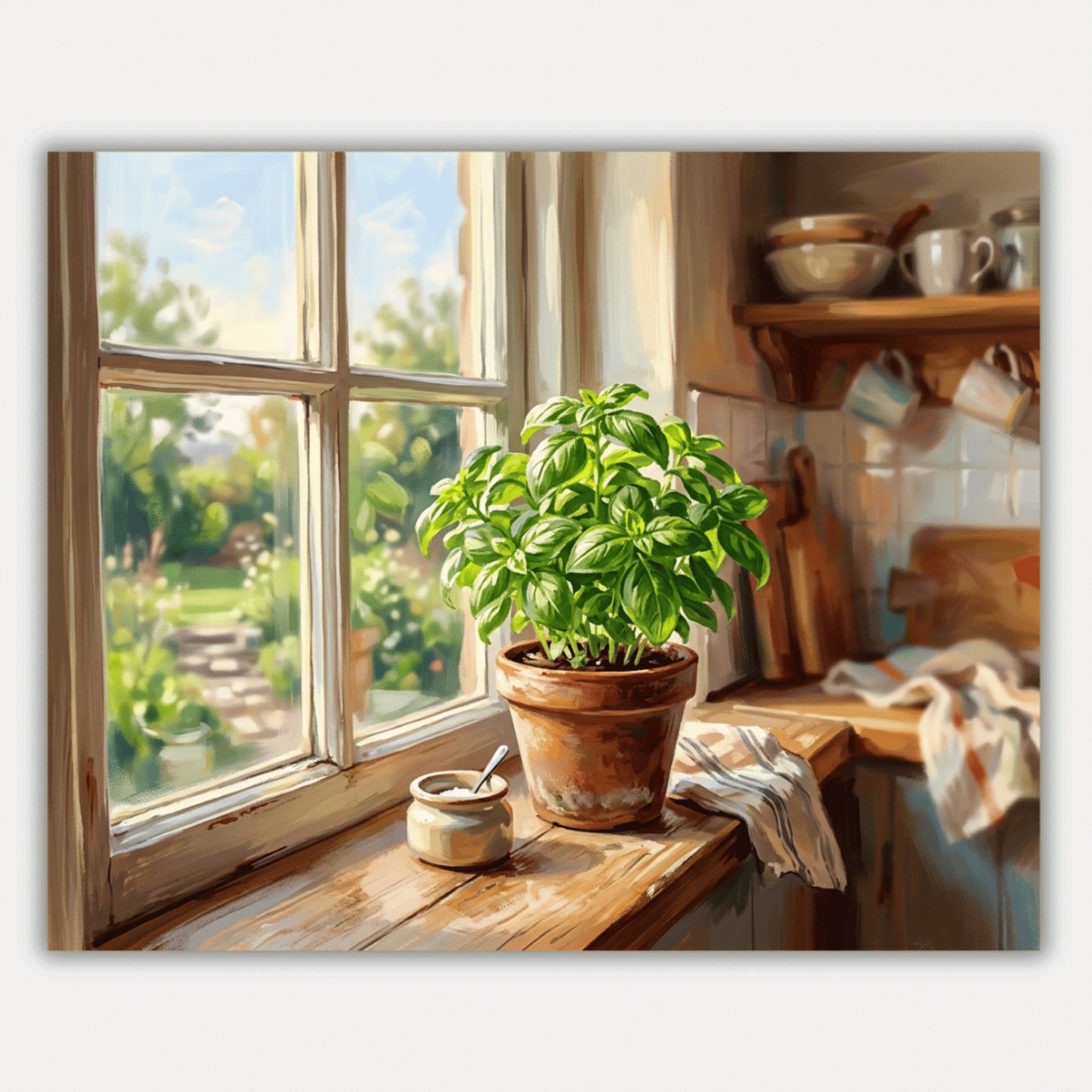 Fresh Basil PicturaNumbers