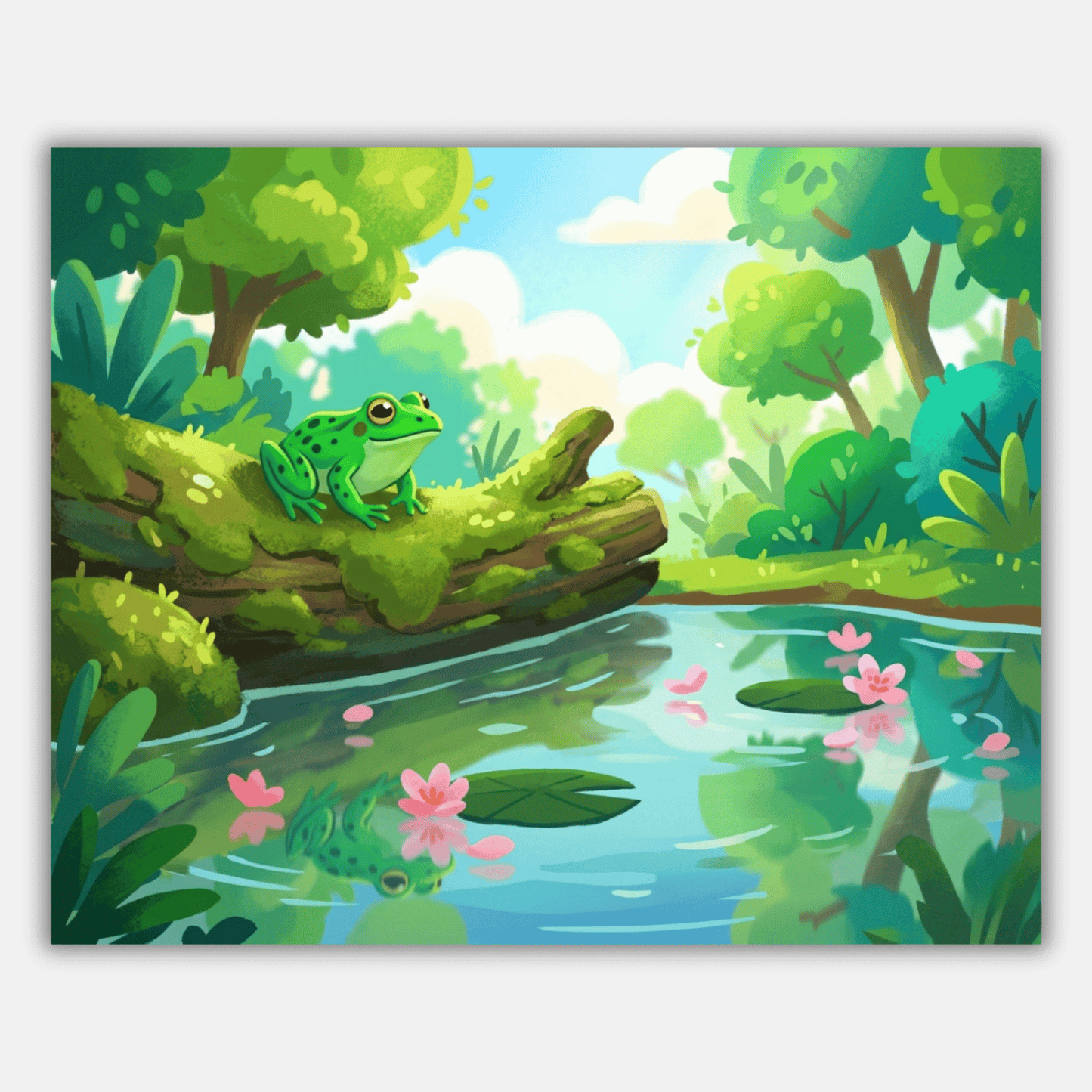 Fun Frog PicturaNumbers